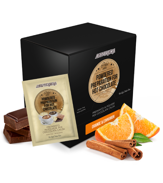 Chocolate com sabor a laranja